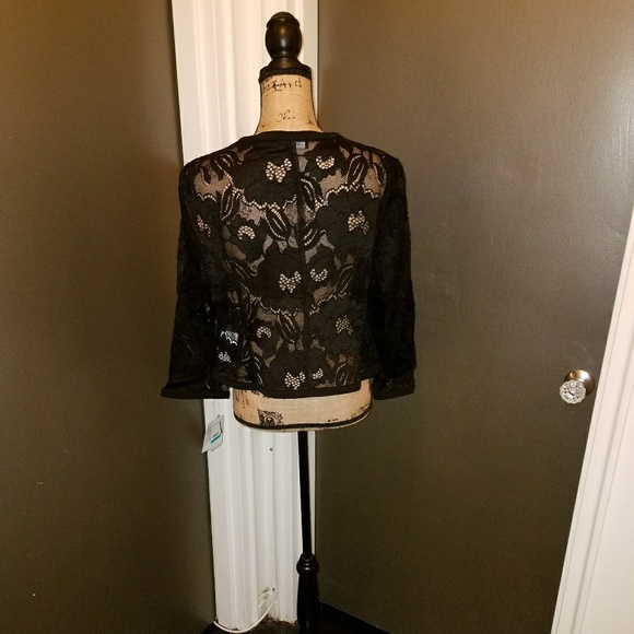 Nine West Sheer floral print jacket - Picture 5 of 6